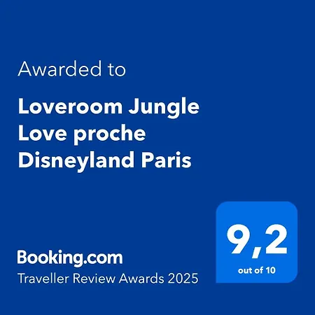 Jungle Avec Balneo A 10 Min De Disneyland Paris Apartment *